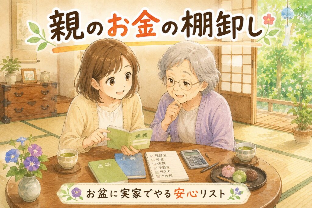 親のお金の棚卸し お盆に実家でやる安心リスト